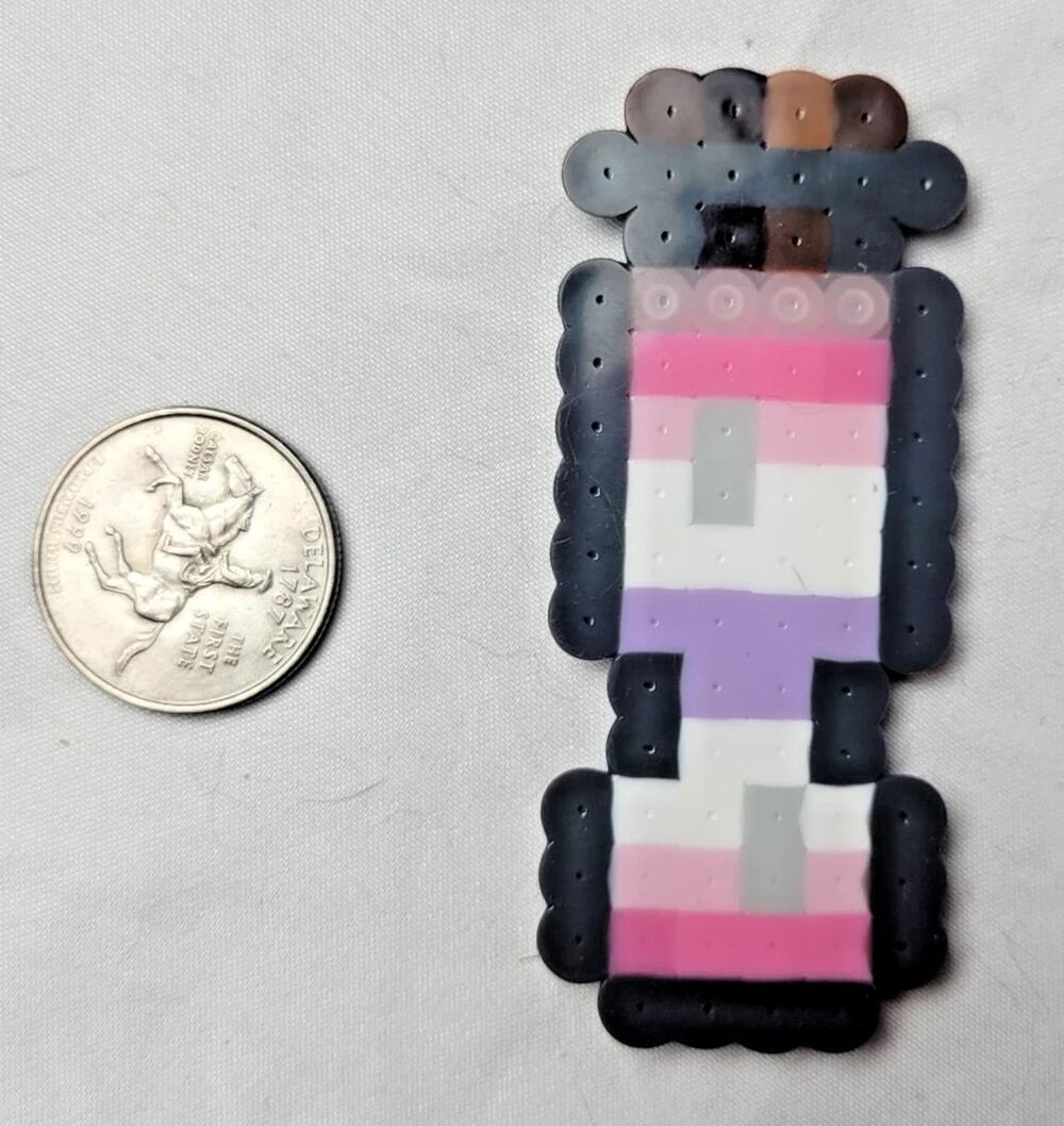 Pomosexual LGBT Potion Perler Pixel Art